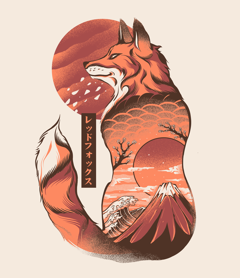 Japanese Fox - Light