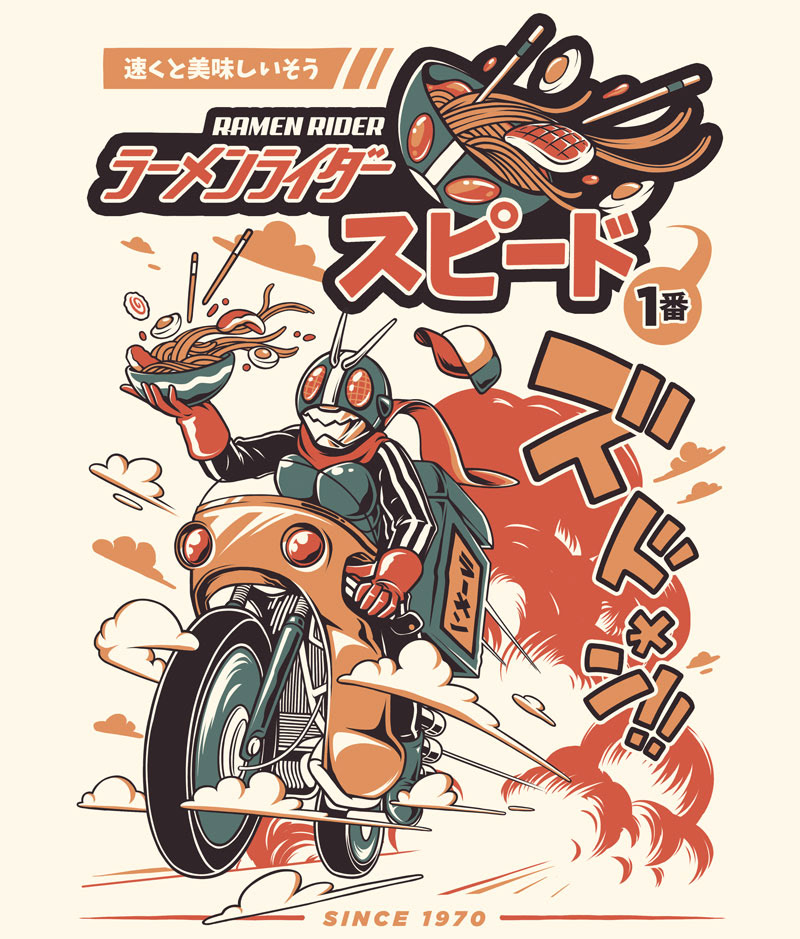 Ramen Rider - Cream