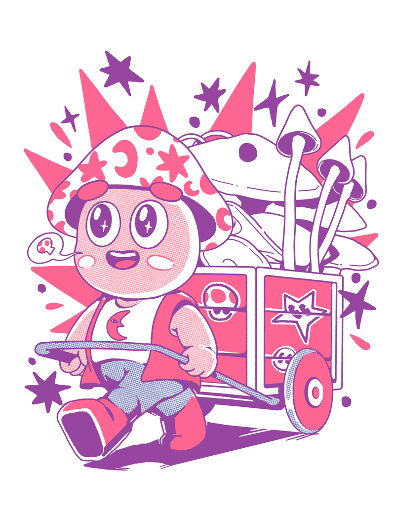 Mushroom Seller