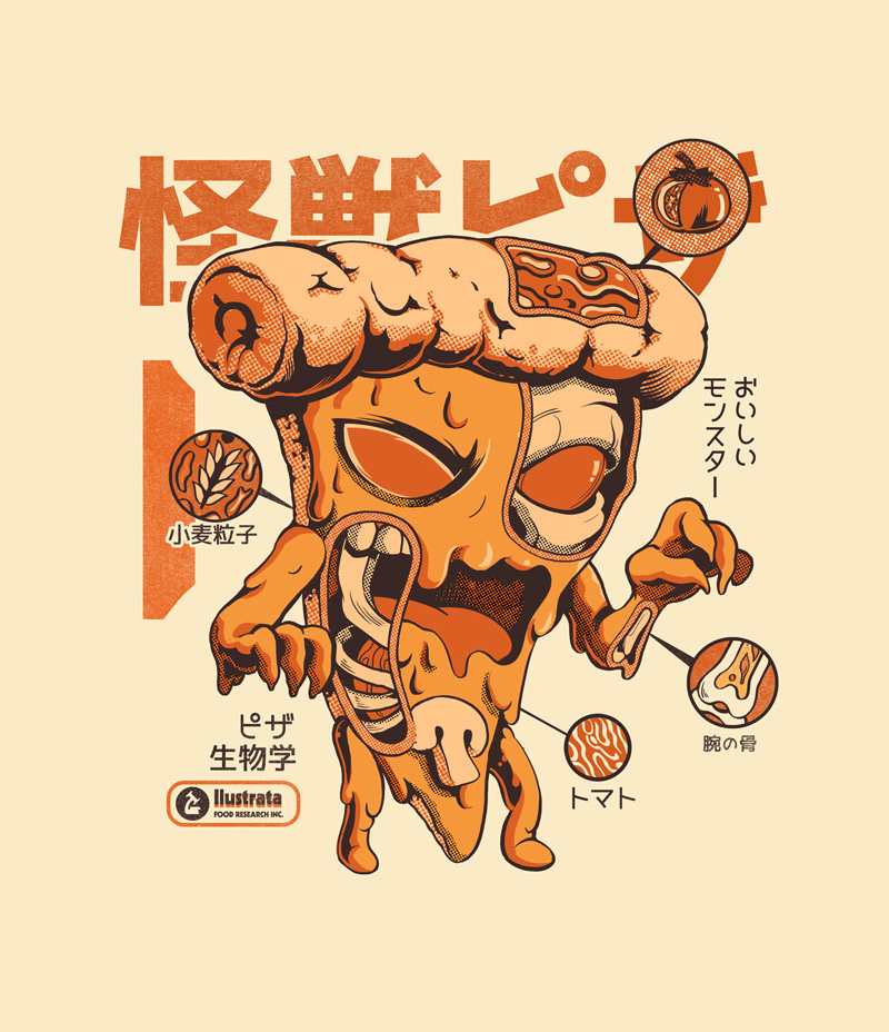 Pizzazilla X-ray - Cream