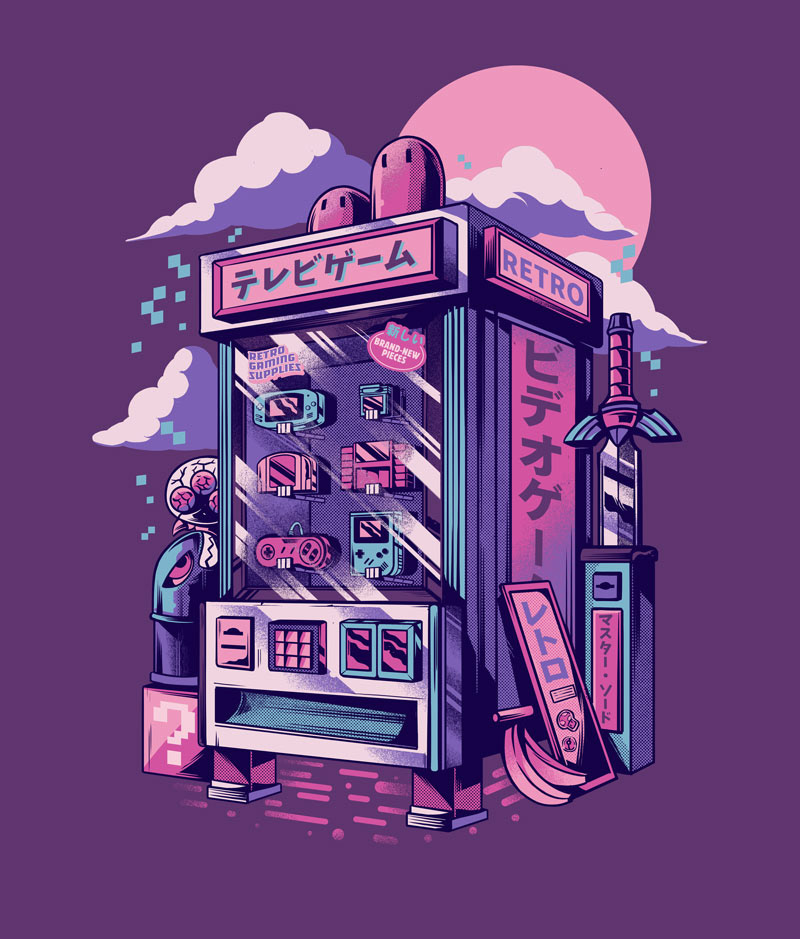 Retro Vending Machine