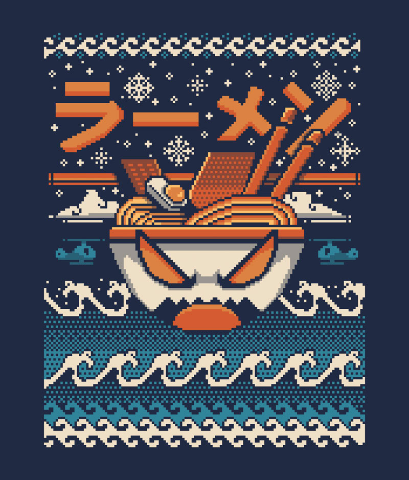 Christmas Great Ramen off Kanagawa