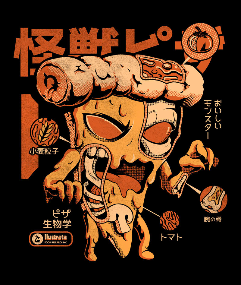 Pizzazilla X-ray - Black