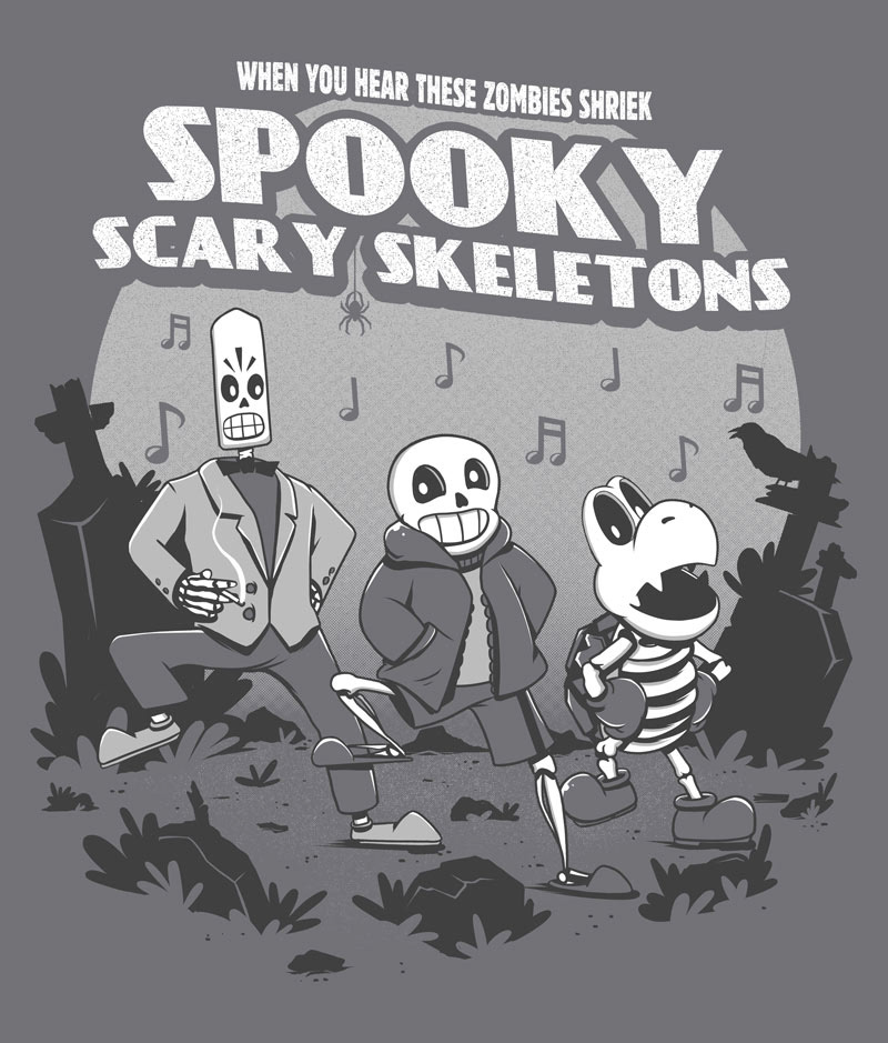 Spooky Skeleton