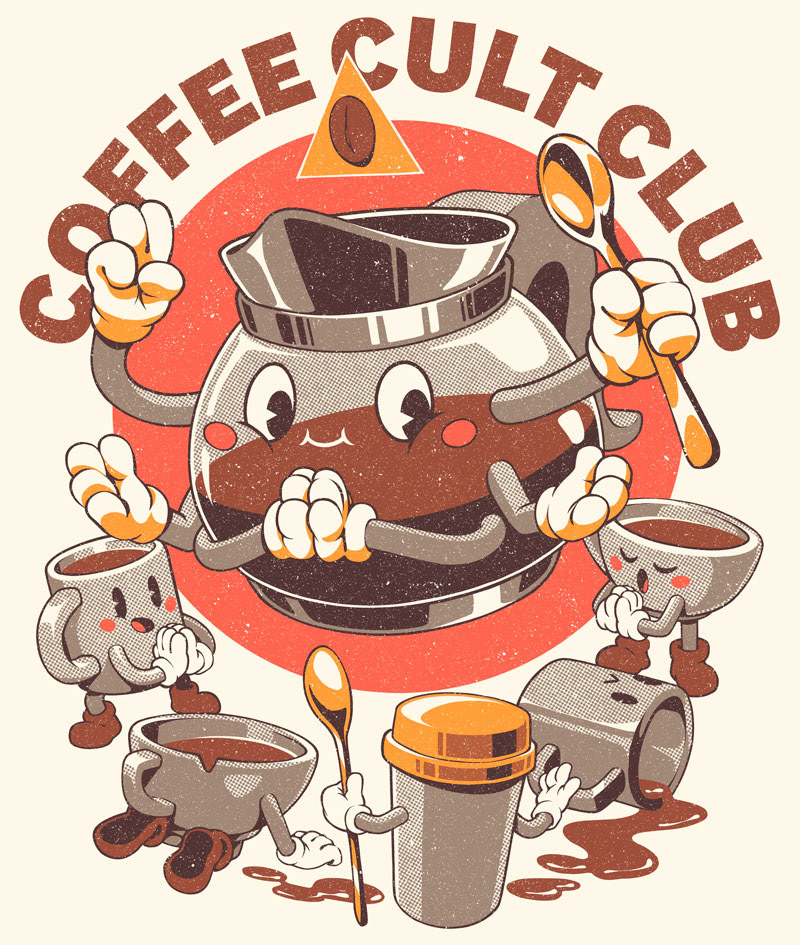 Holy Coffee Club - White