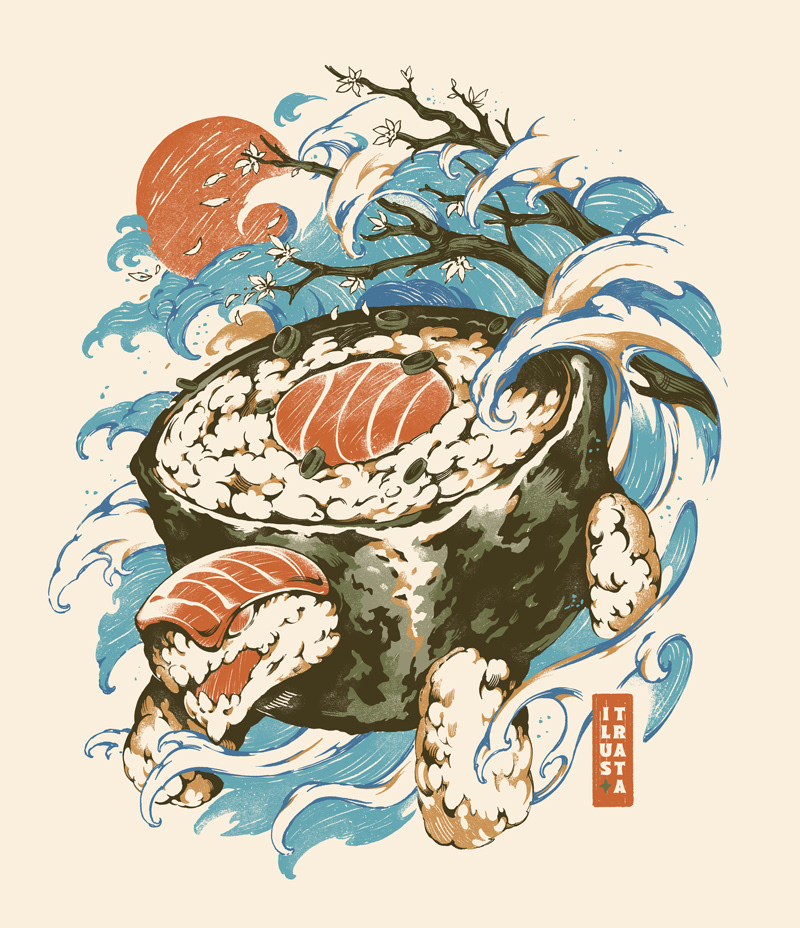 Turtle Sushi - Cream