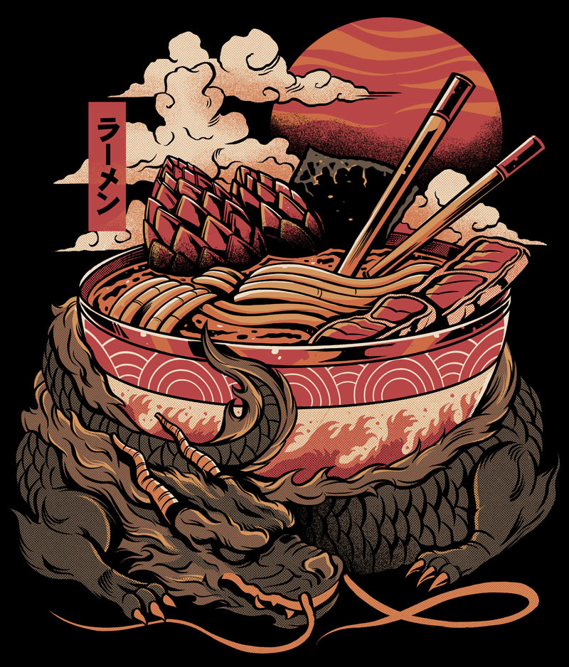 Dragon's Ramen - Black
