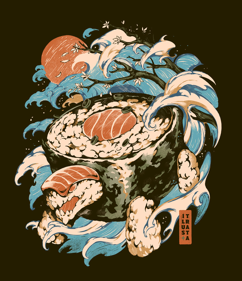 Turtle Sushi - Black