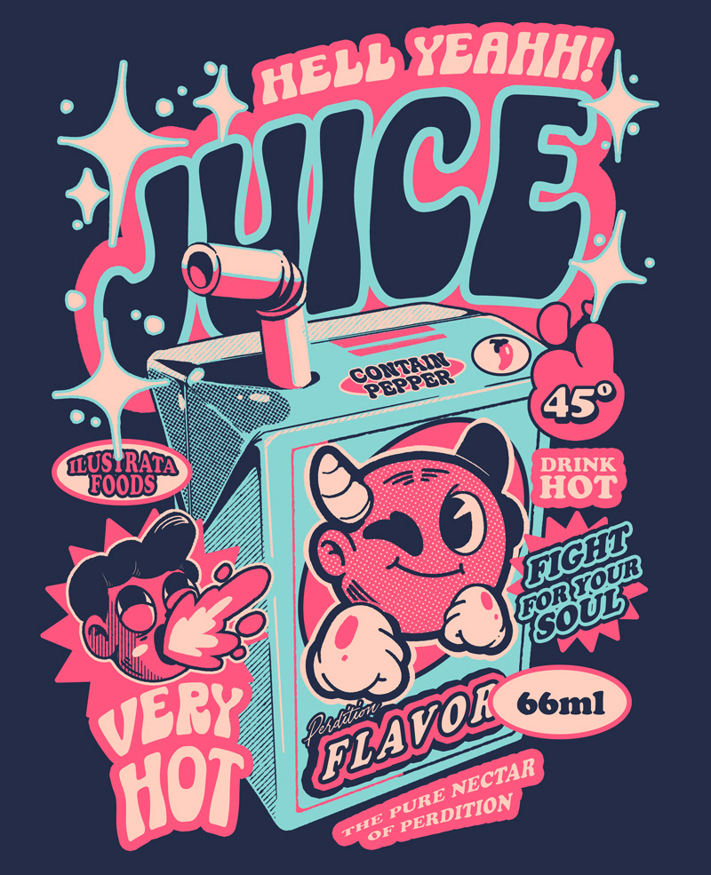 Hell Yeah Juice - Navy