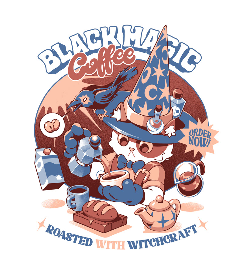 Black Magic Coffee - White