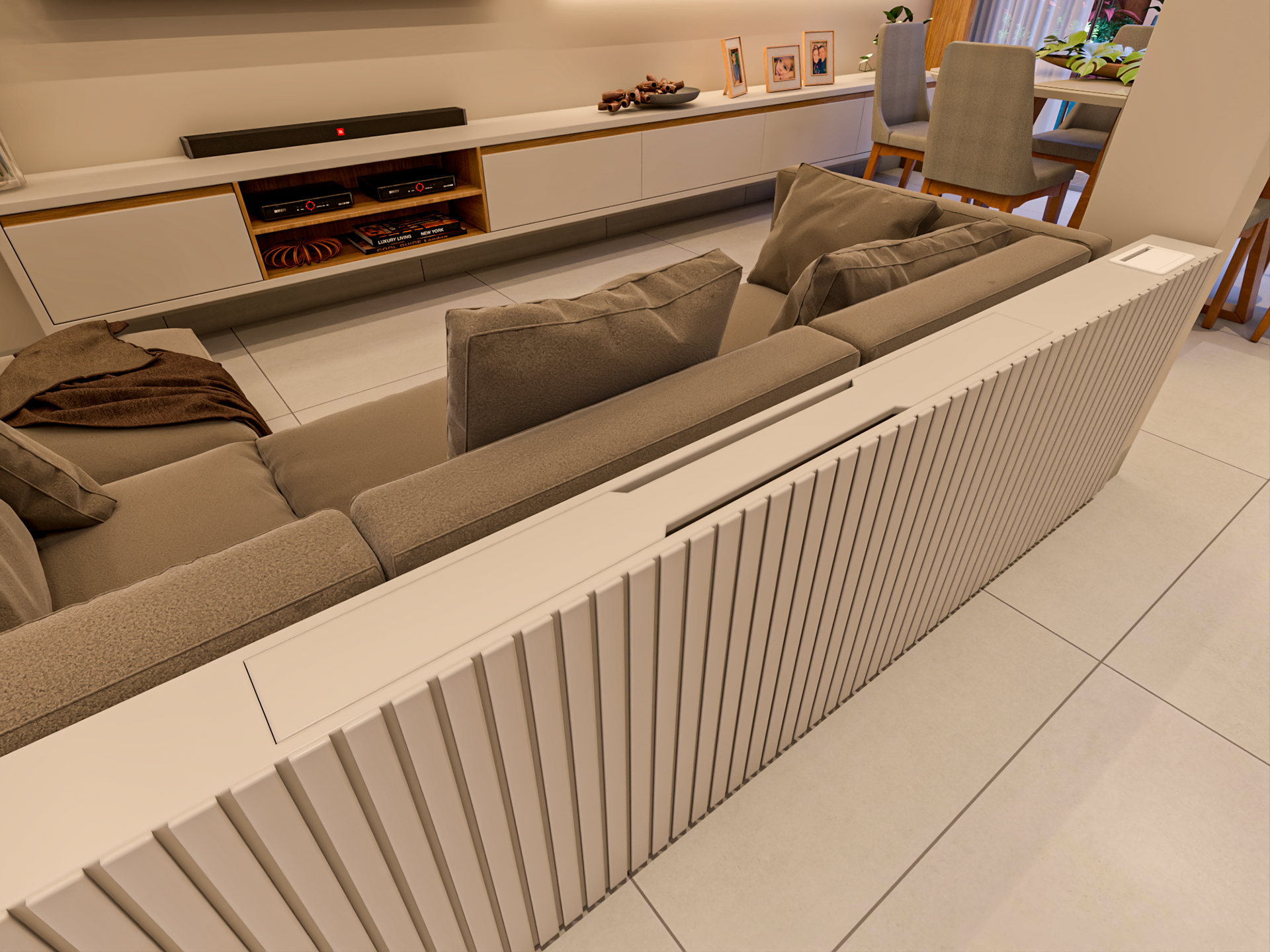 Detalhe Aparador de Sofá