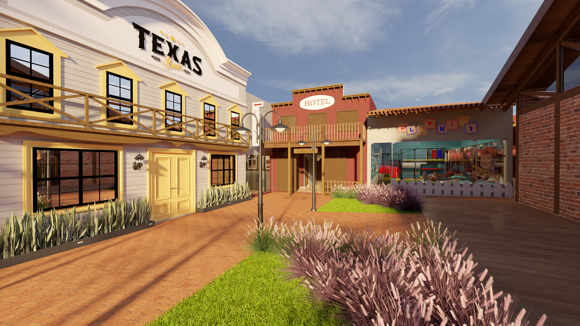 Fachada do Fundo - Vila Texana