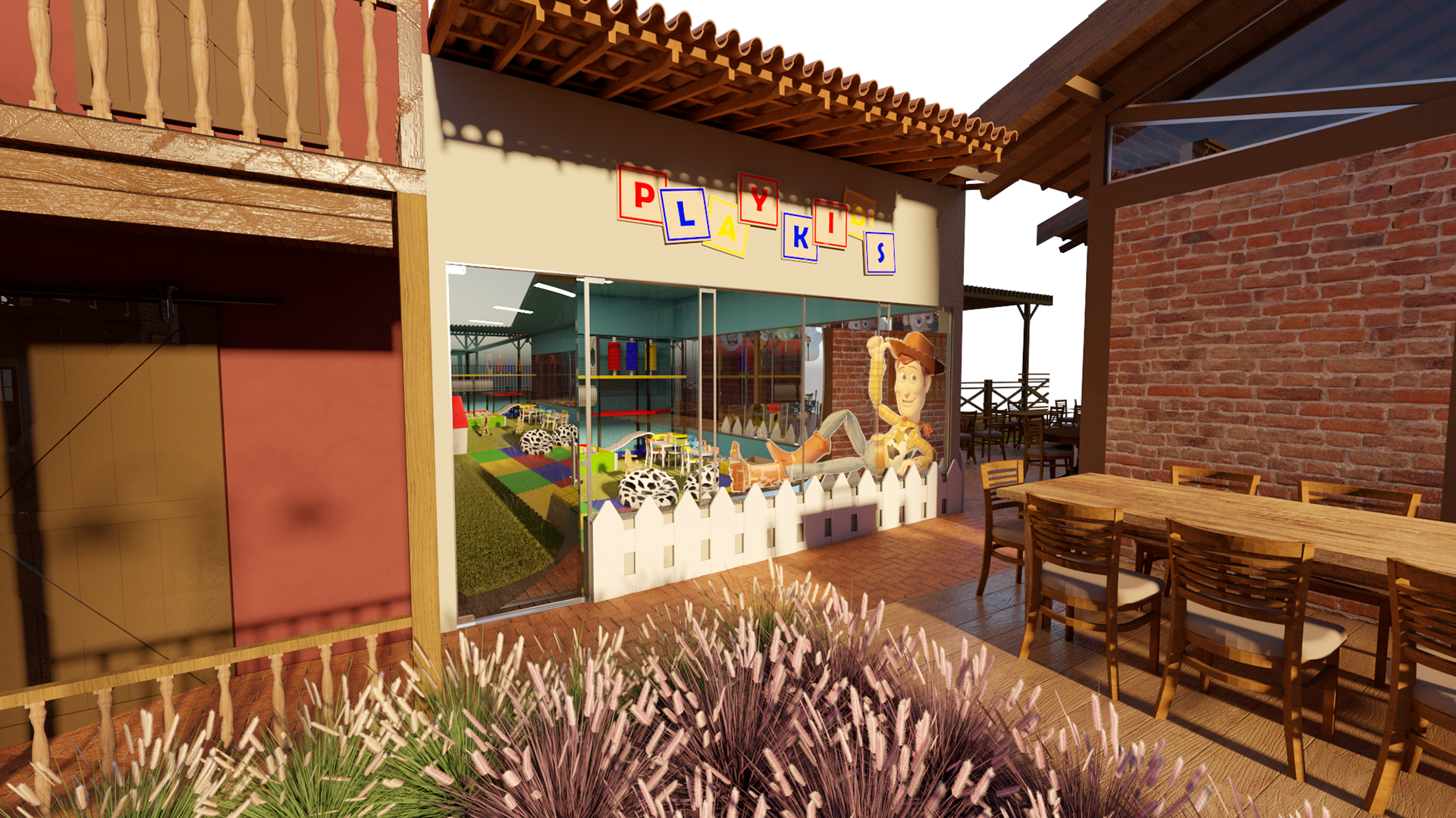 Fachada Espaço Kids