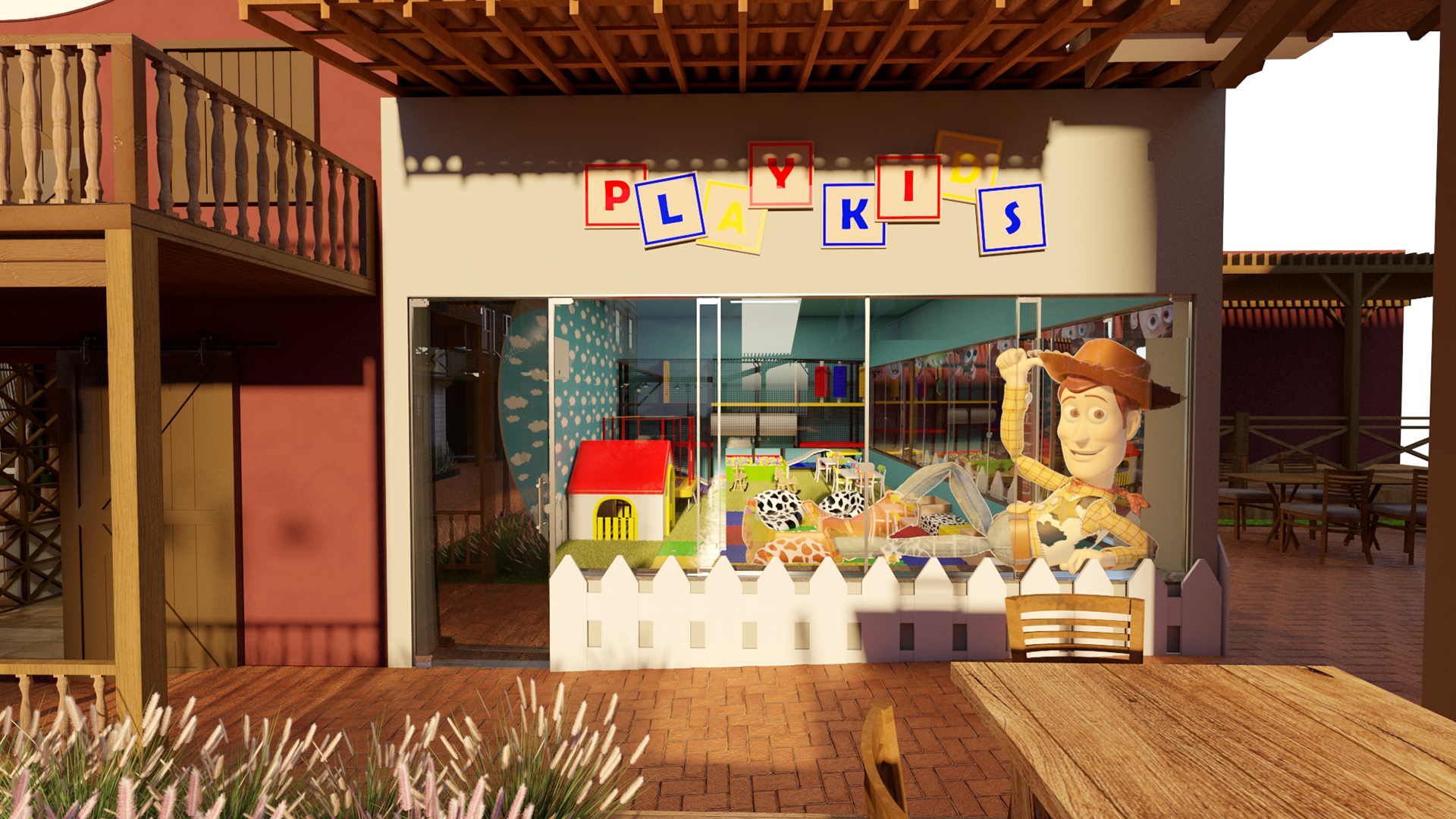 Fachada Espaço Kids