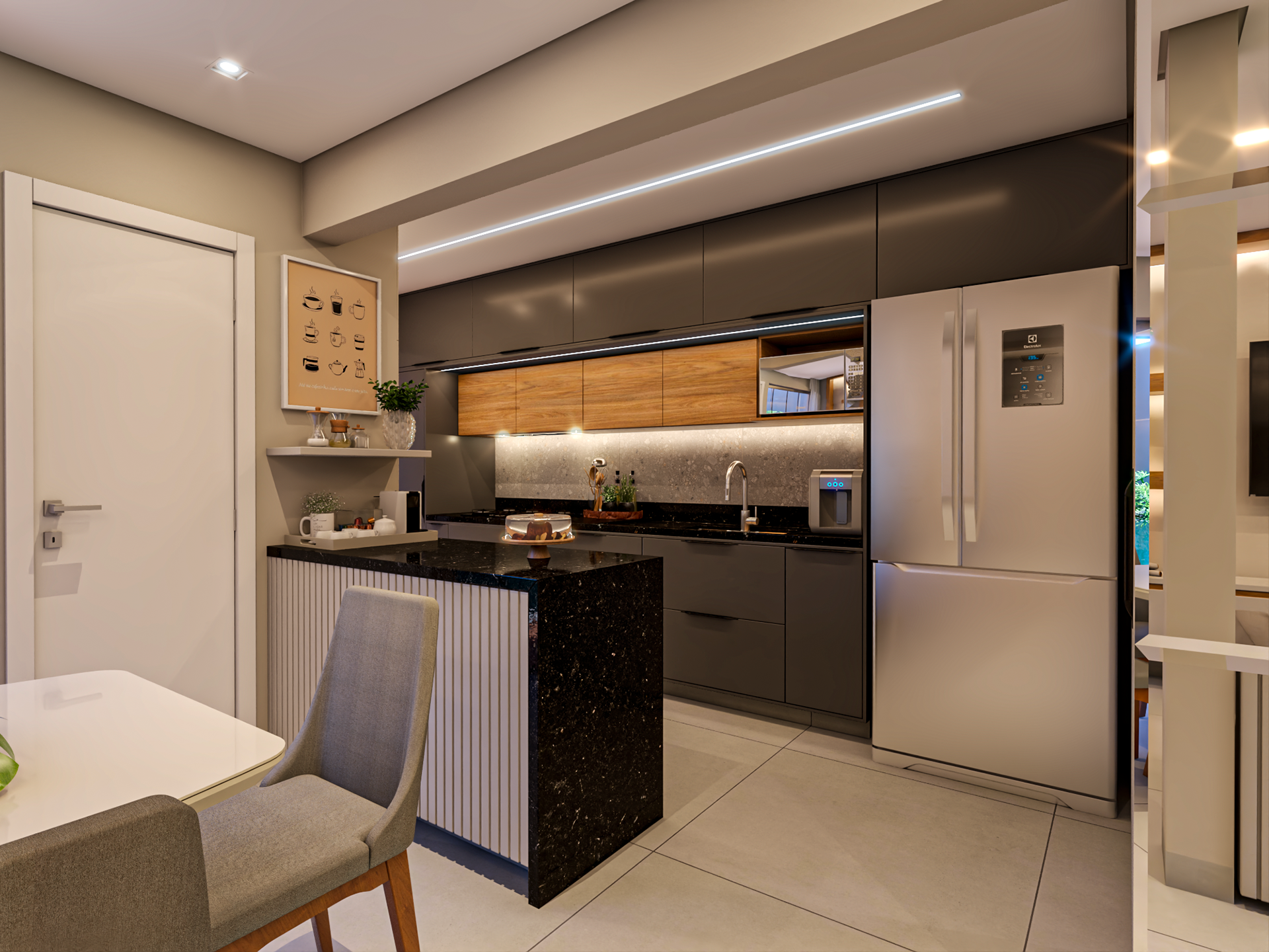 Sala de Jantar / Cozinha