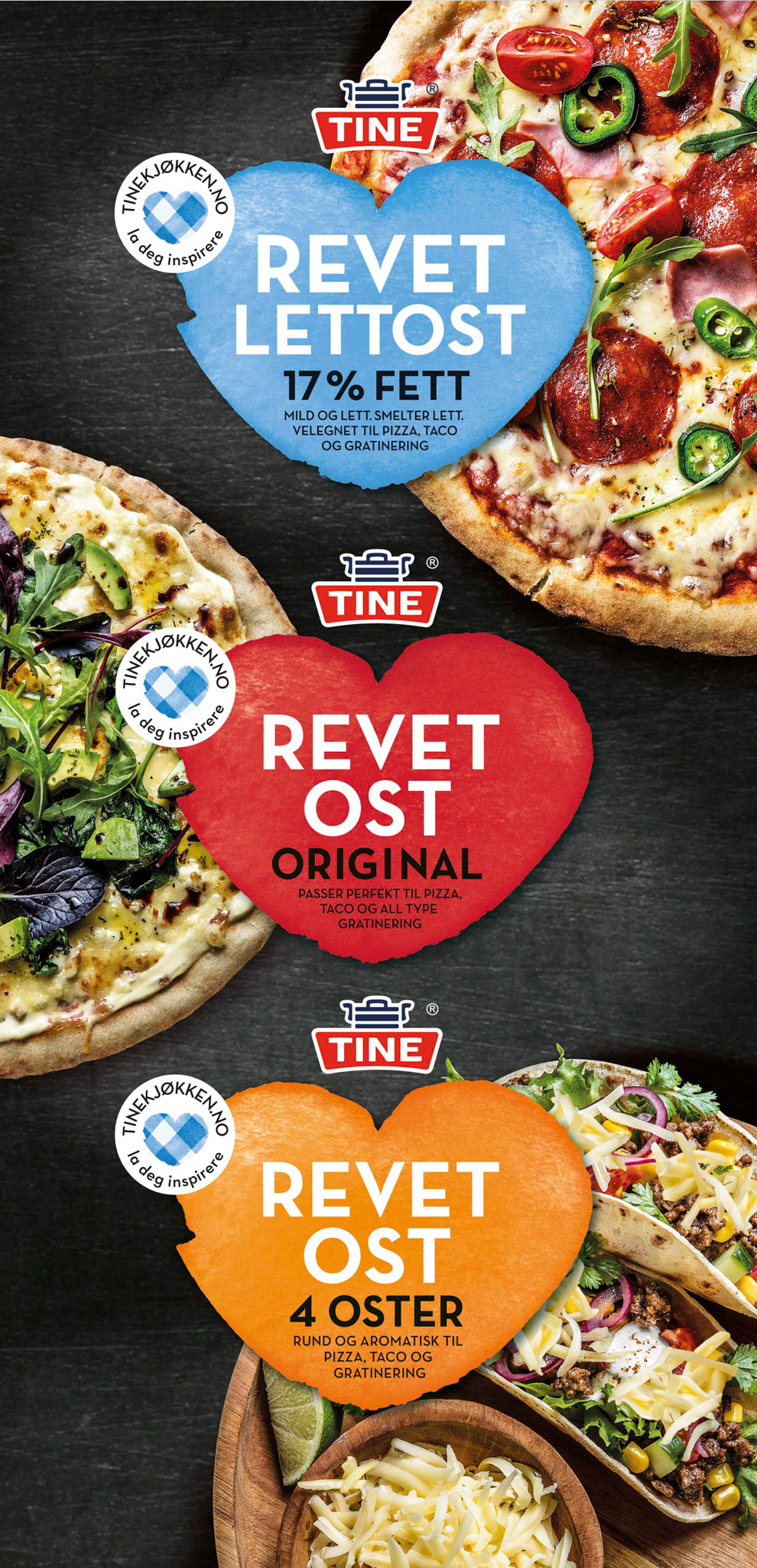 Tine Revet Ost pose