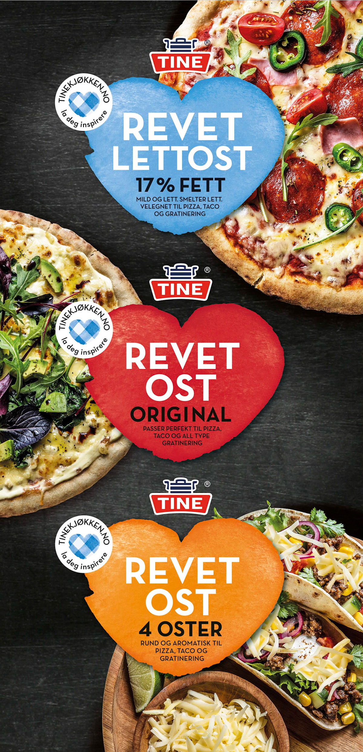 Tine Revet Ost pose