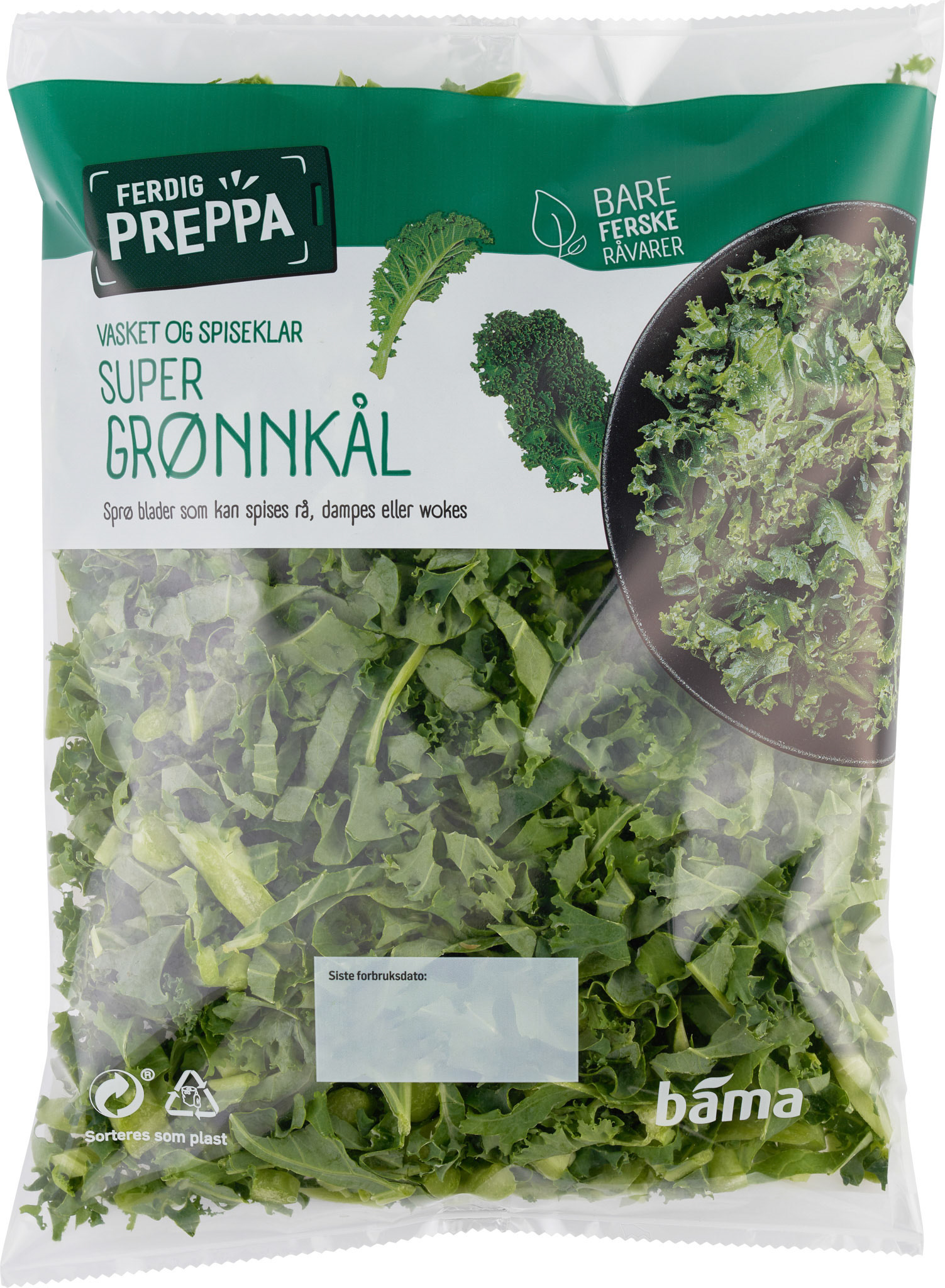 FERDIG PREPPA Grønnkål, 150 g