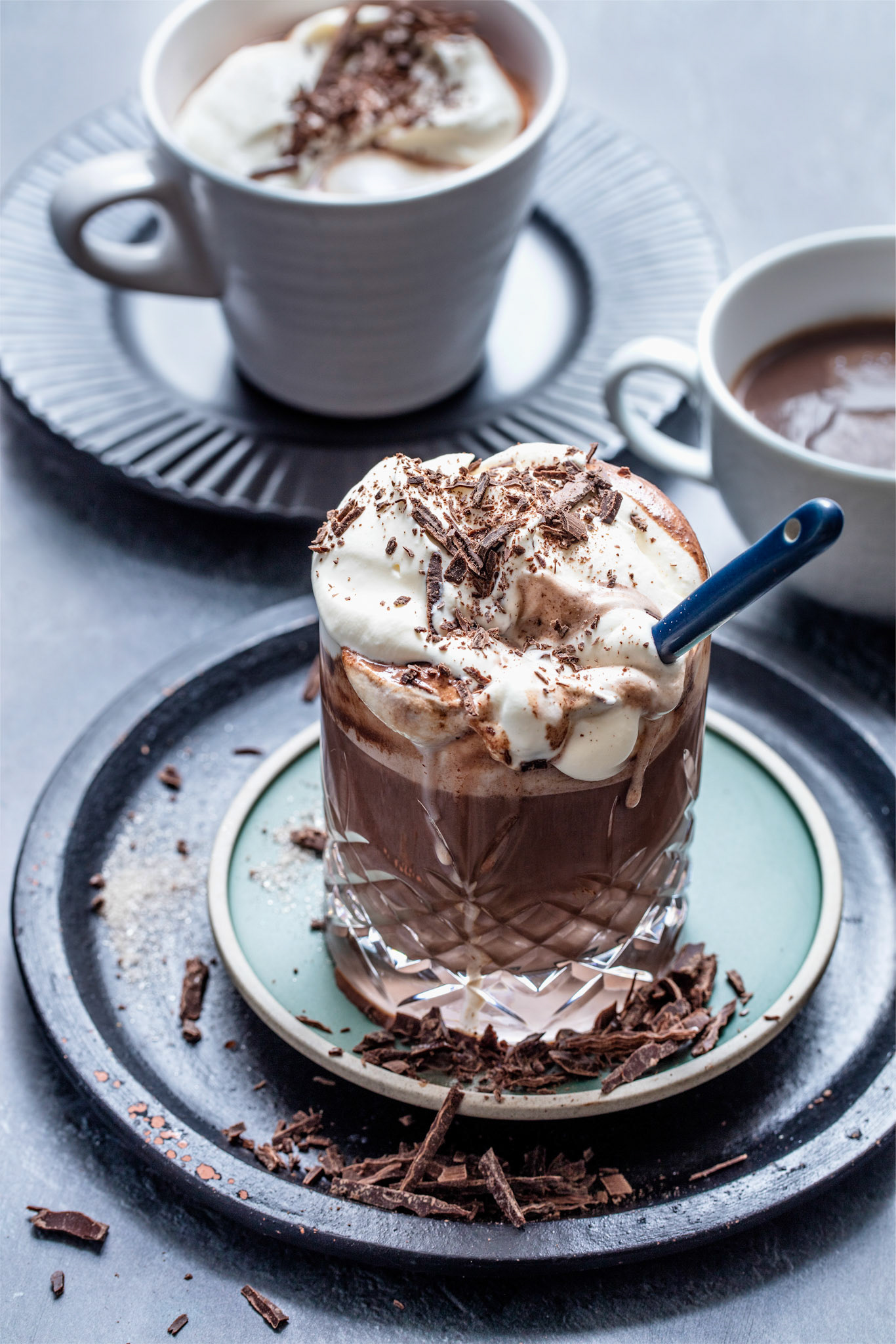 Varm sjokolade med krem. Foto Stian Broch, godt.no, VG