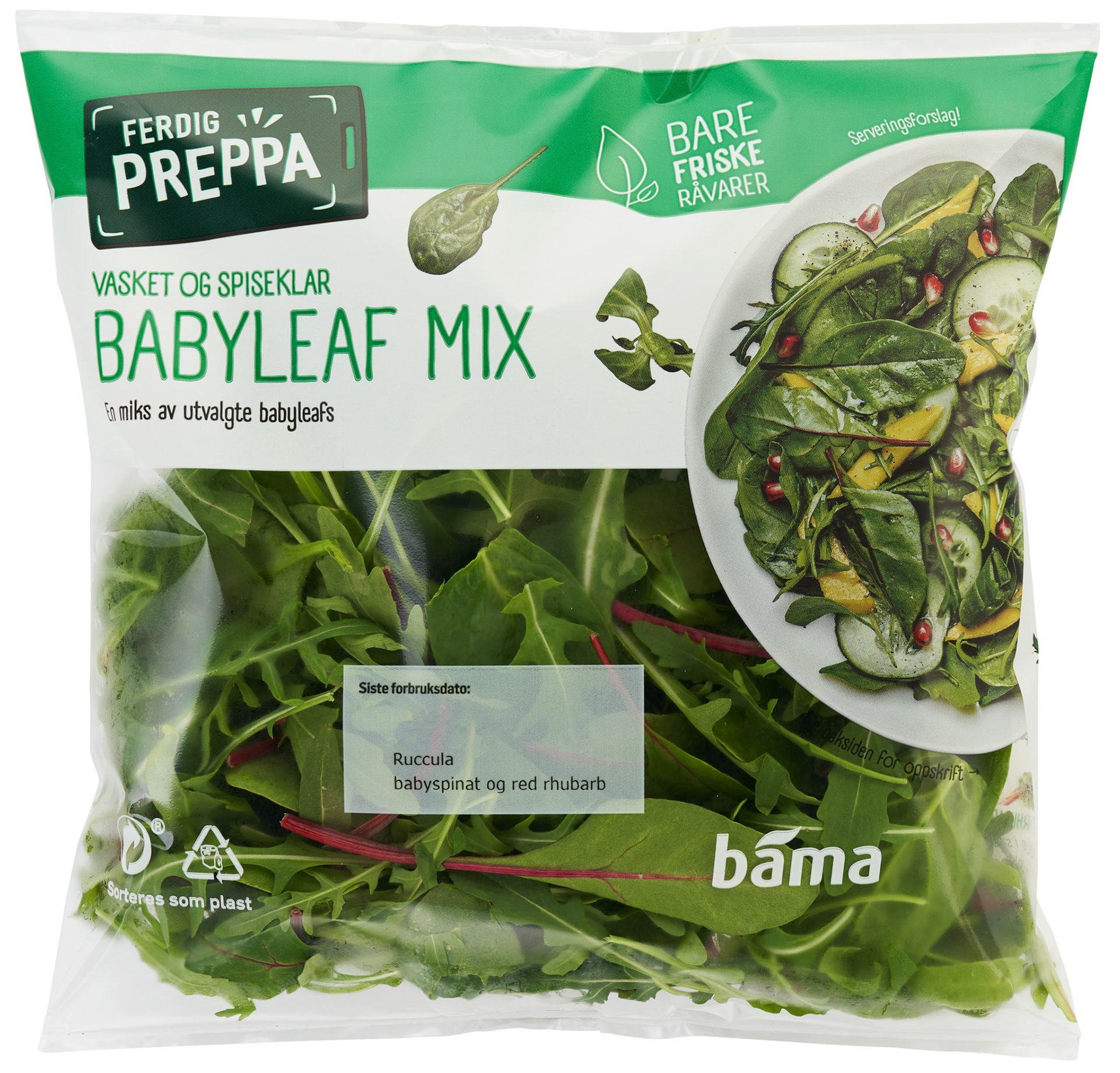 FERDIG PREPPA Babyleaf mix, 65 g