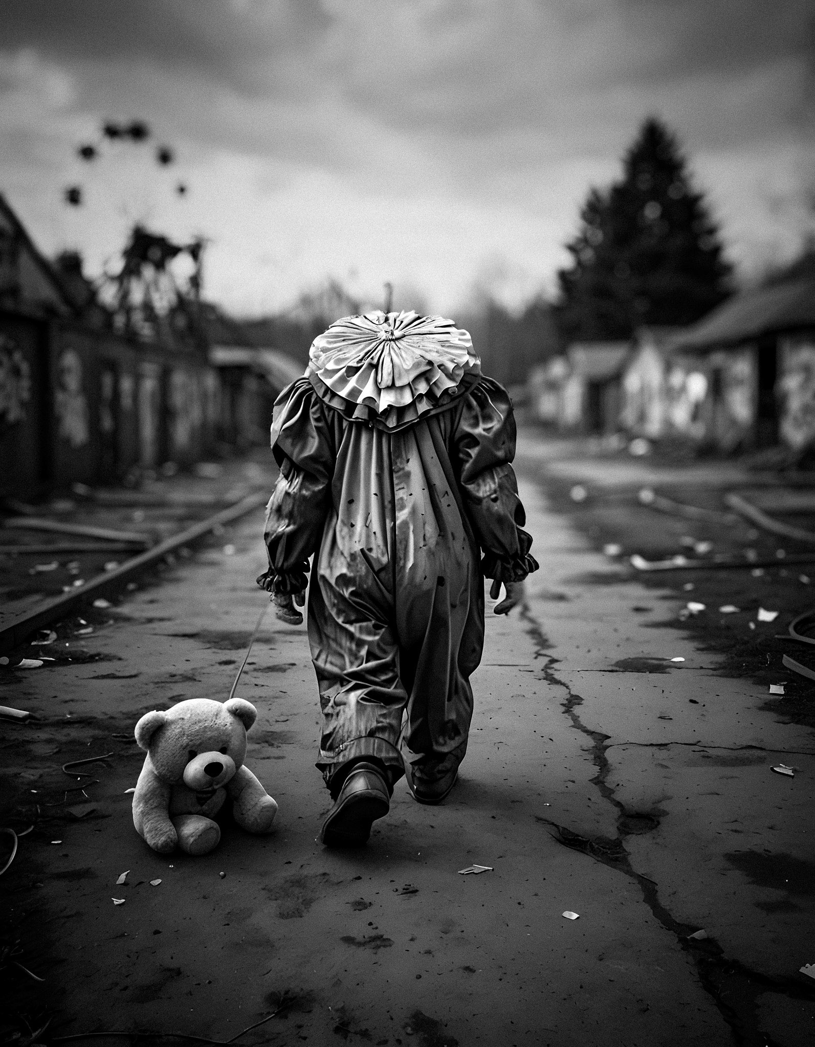 Headless Clown - Surrealism by © Bob Orsillo All Rights Reserved