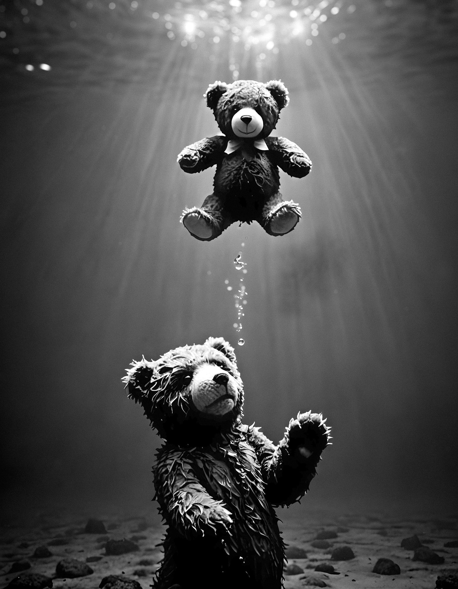 Teddy Bear 's Below the Sea - Surrealism by © Bob Orsillo All Rights Reserved