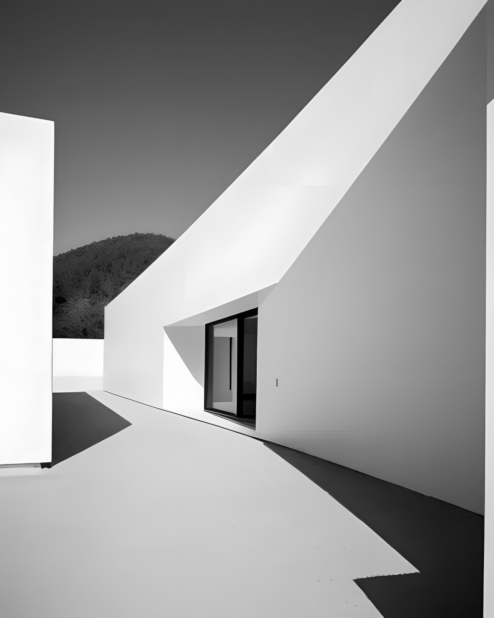 Architecture Abstract in Black and White © Bob Orsillo - All Rights Reserved.