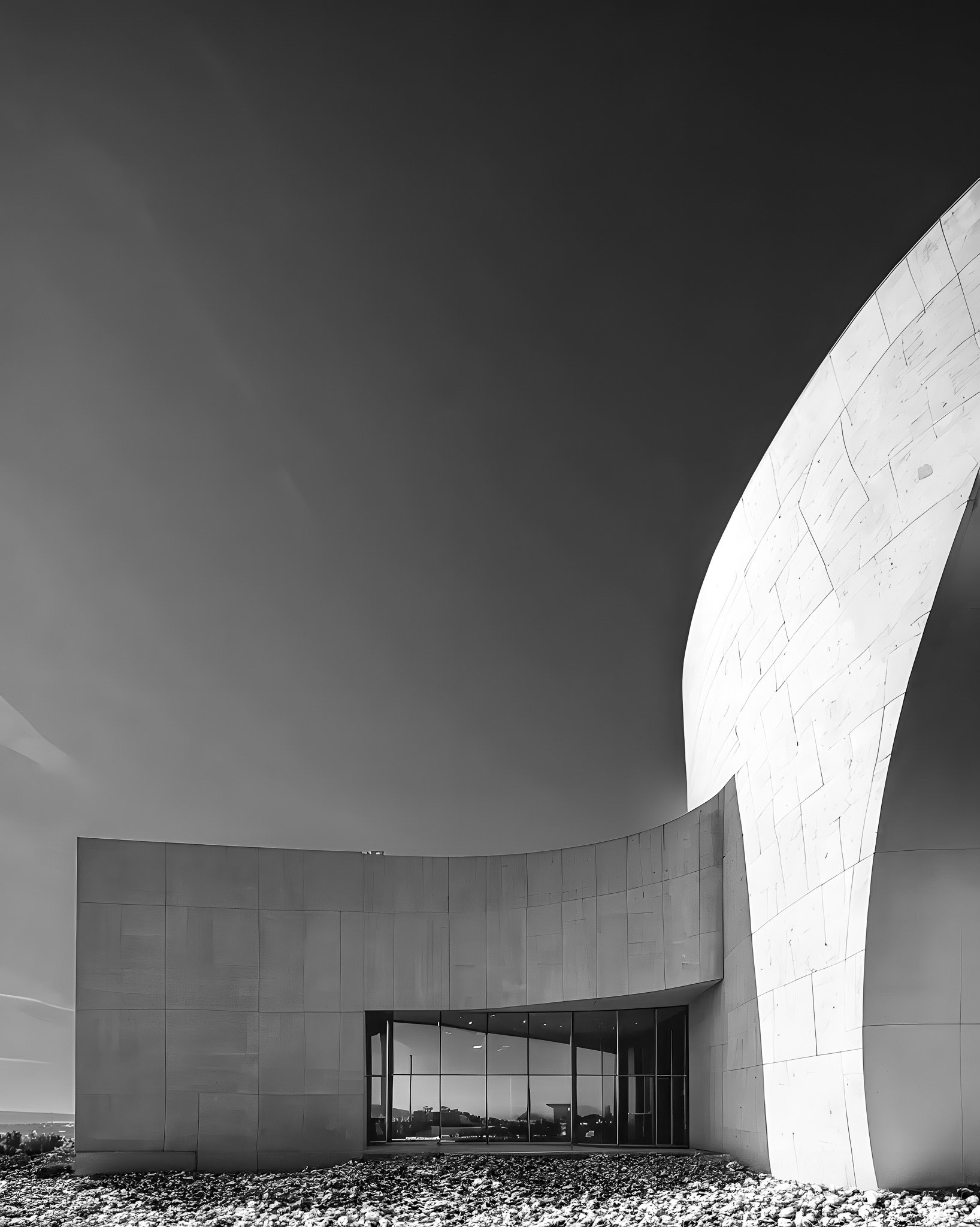Architecture Abstract in Black and White © Bob Orsillo - All Rights Reserved.