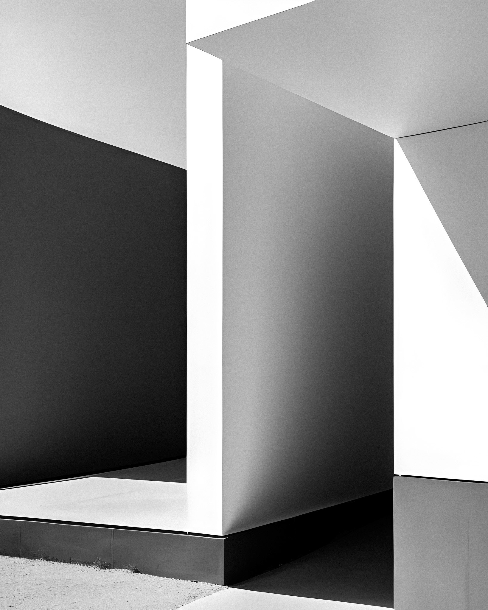 Architecture Abstract in Black and White © Bob Orsillo - All Rights Reserved.