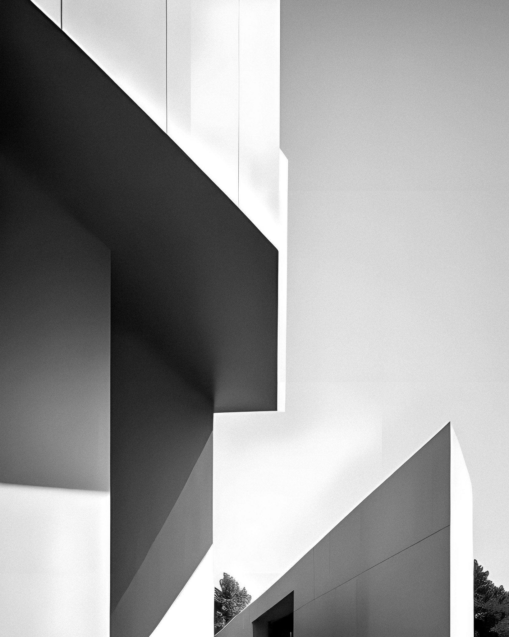 Architecture Abstract in Black and White © Bob Orsillo - All Rights Reserved.