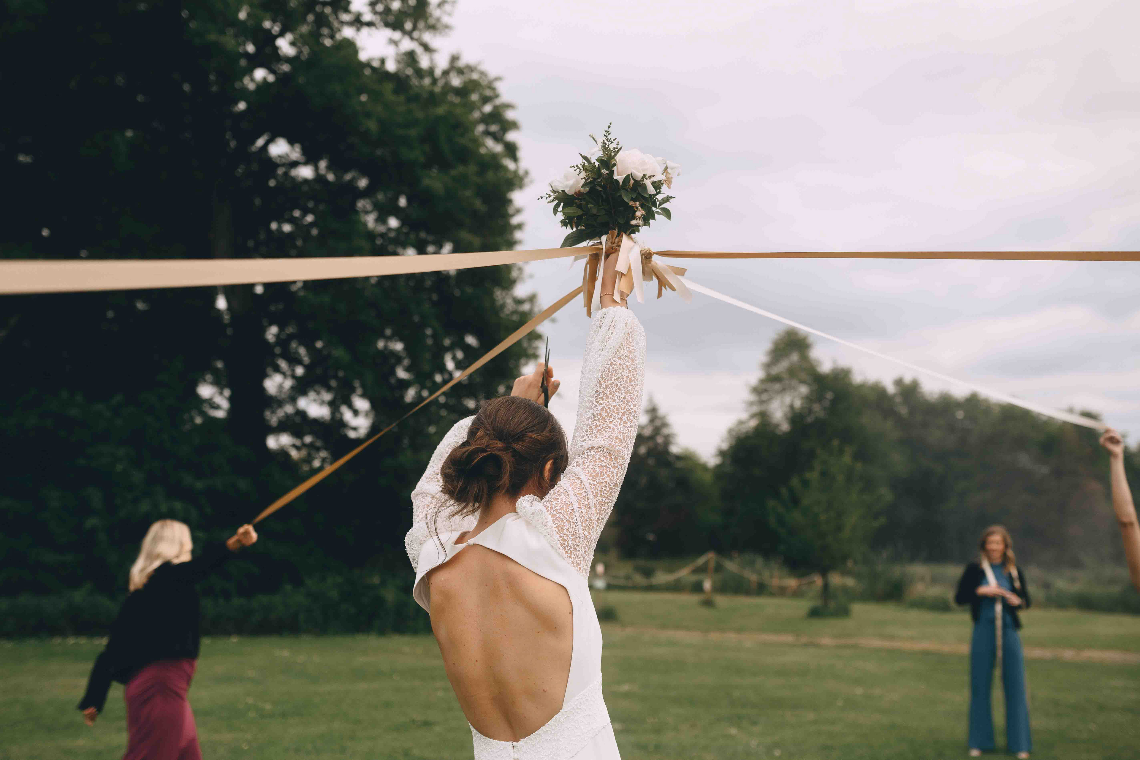 lancé de bouquet