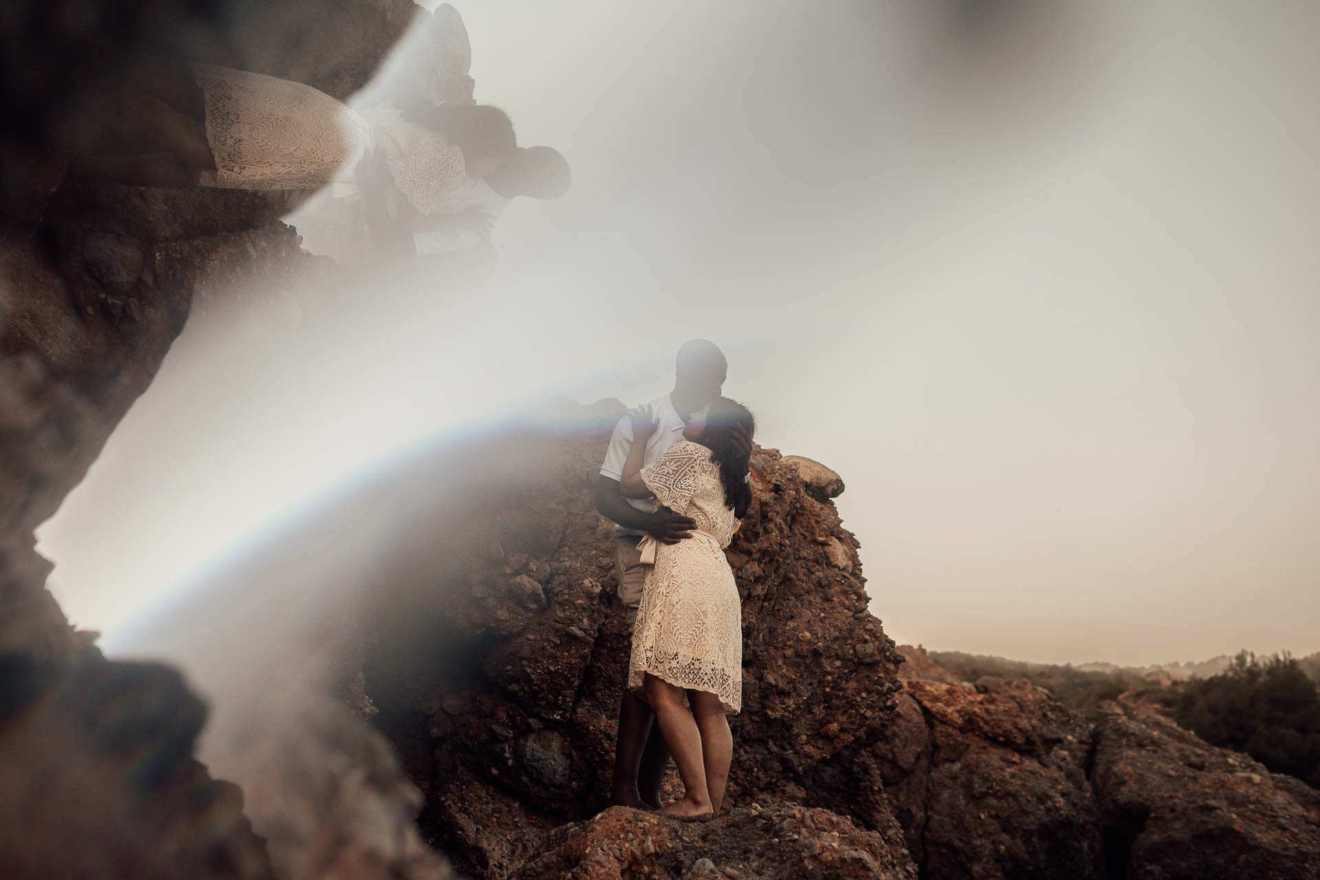 photo couple en extérieur