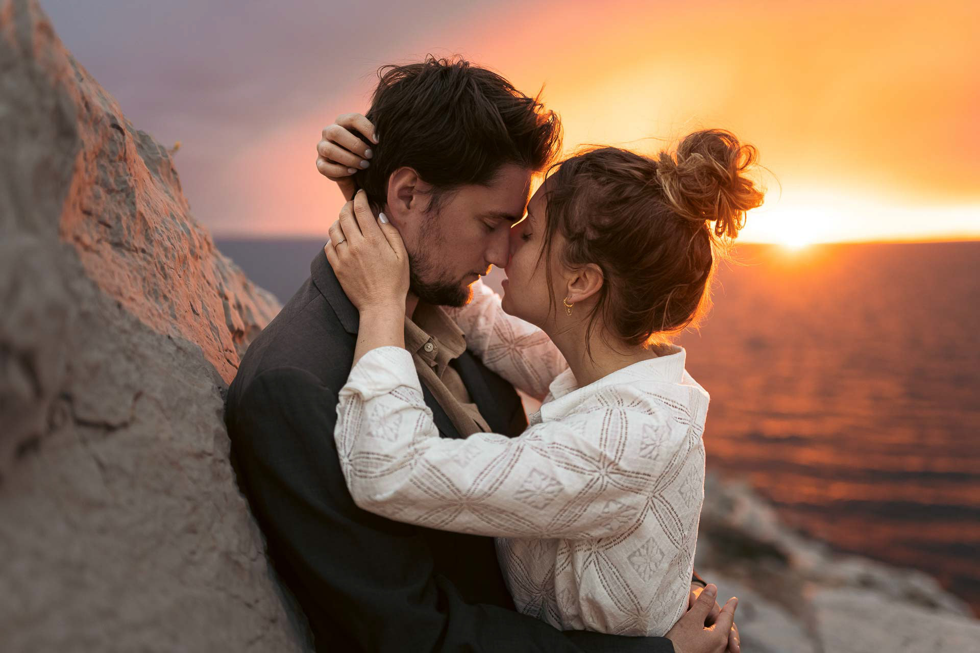 photo de couple intime et complice