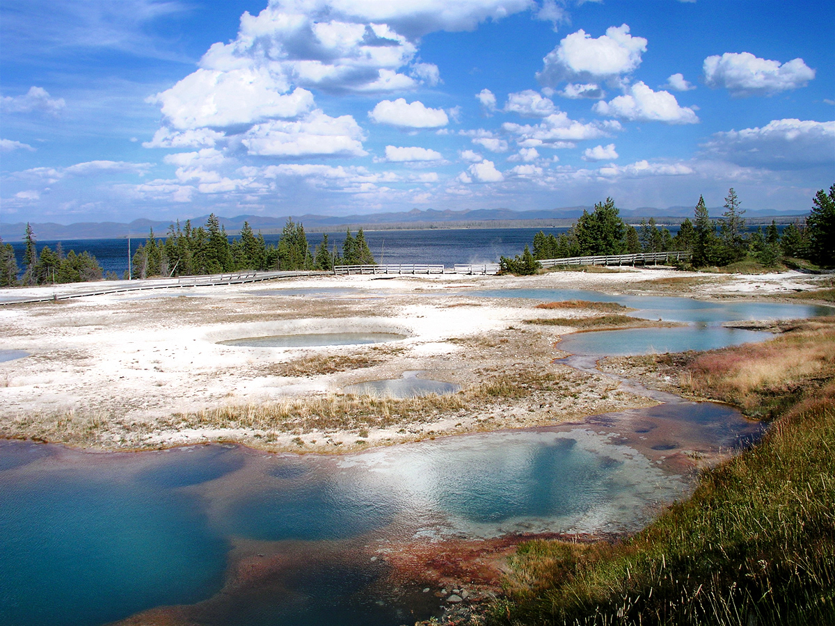 Grand Prismatic Basin-Yellowstone