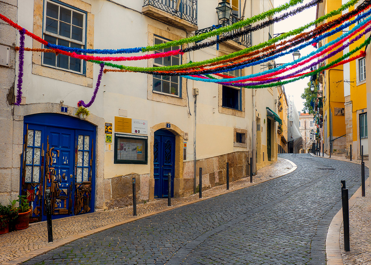 Lisbon-Street Scene