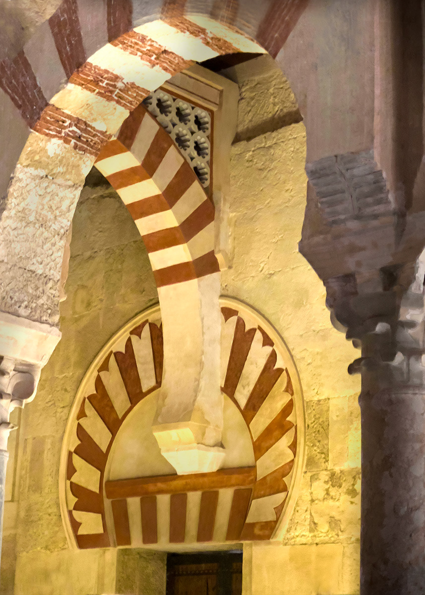 Mosque-Cathedral in Códoba-Arches