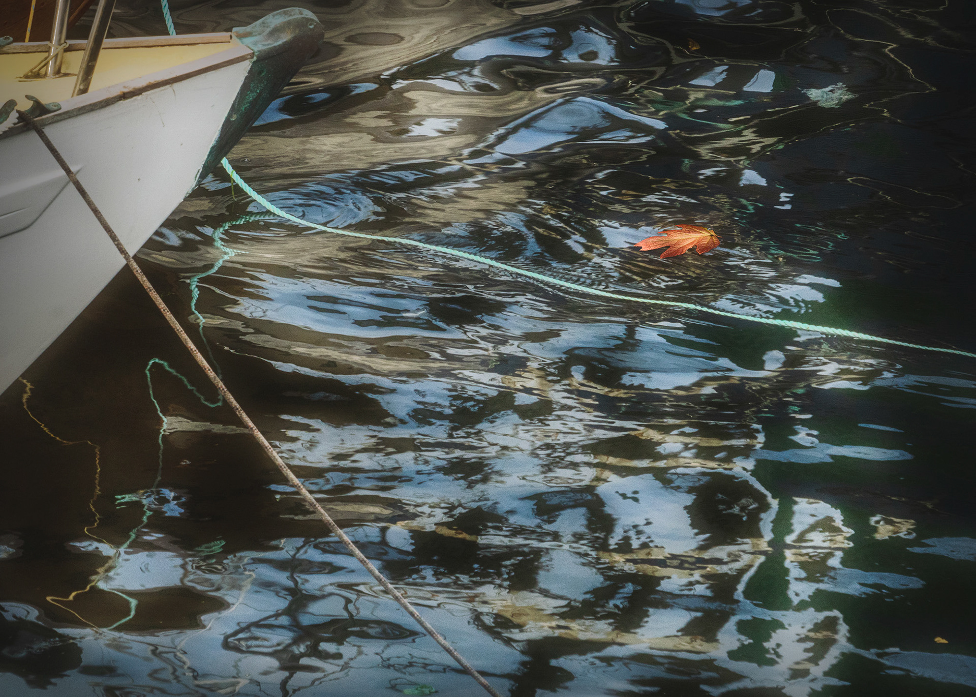 Galway Harbor Abstract