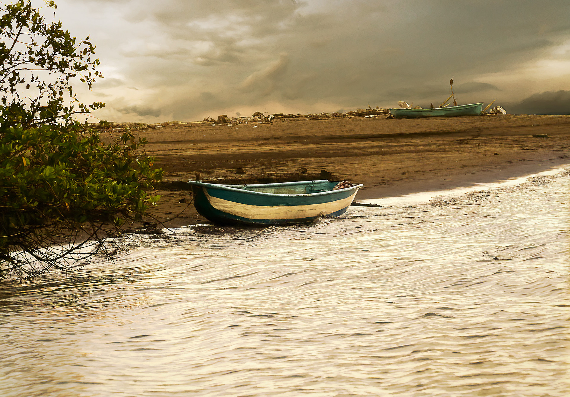 Fishing Boats on the Tarcoles River