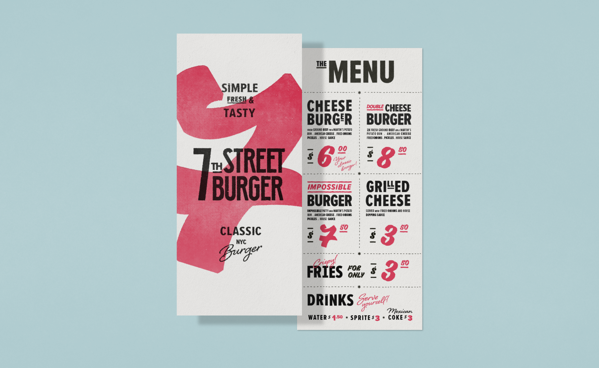 Menu  Street Burgers