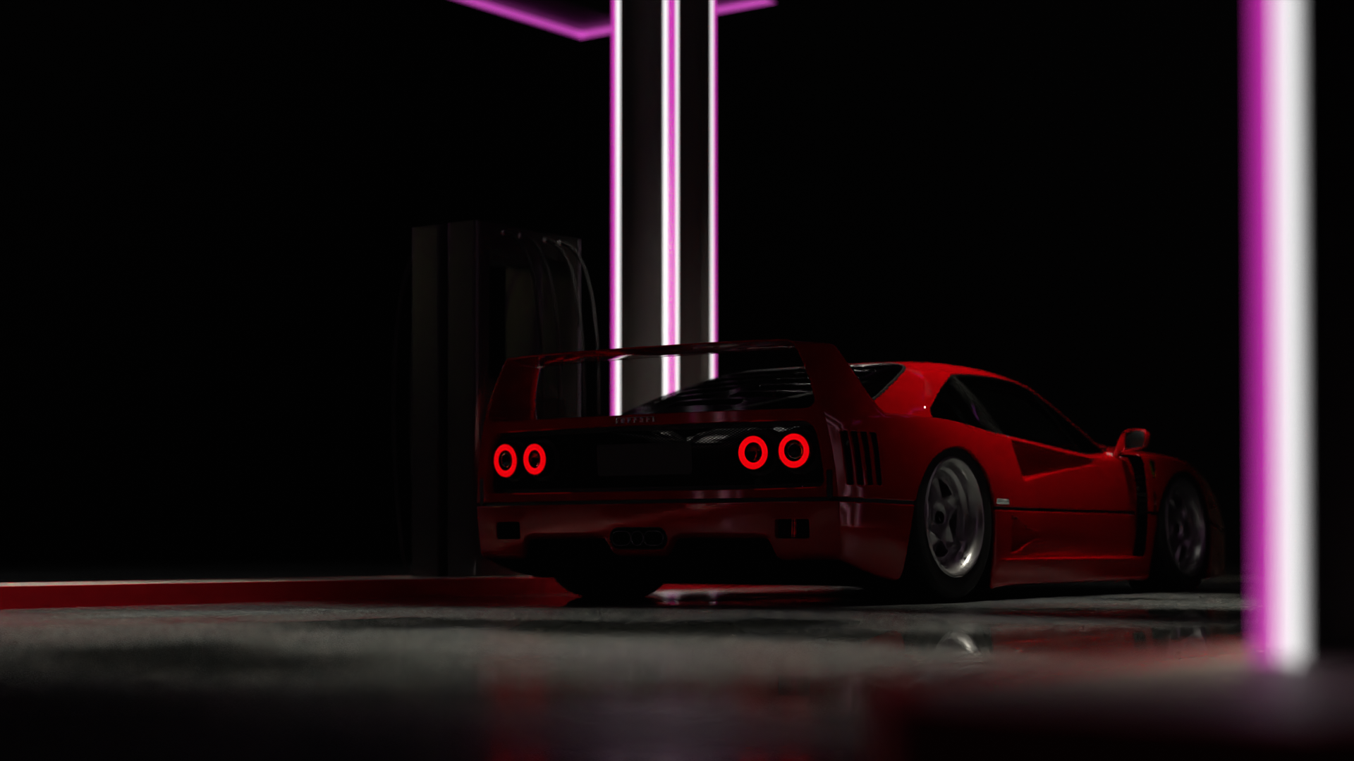 F40 Render -Blender