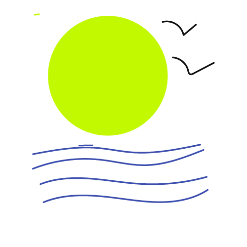 I wanted to use something positive for the logo and none better than the sun