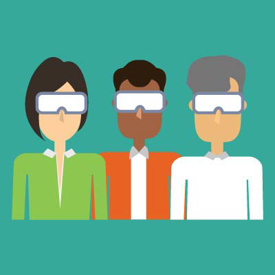 Character VR headset
