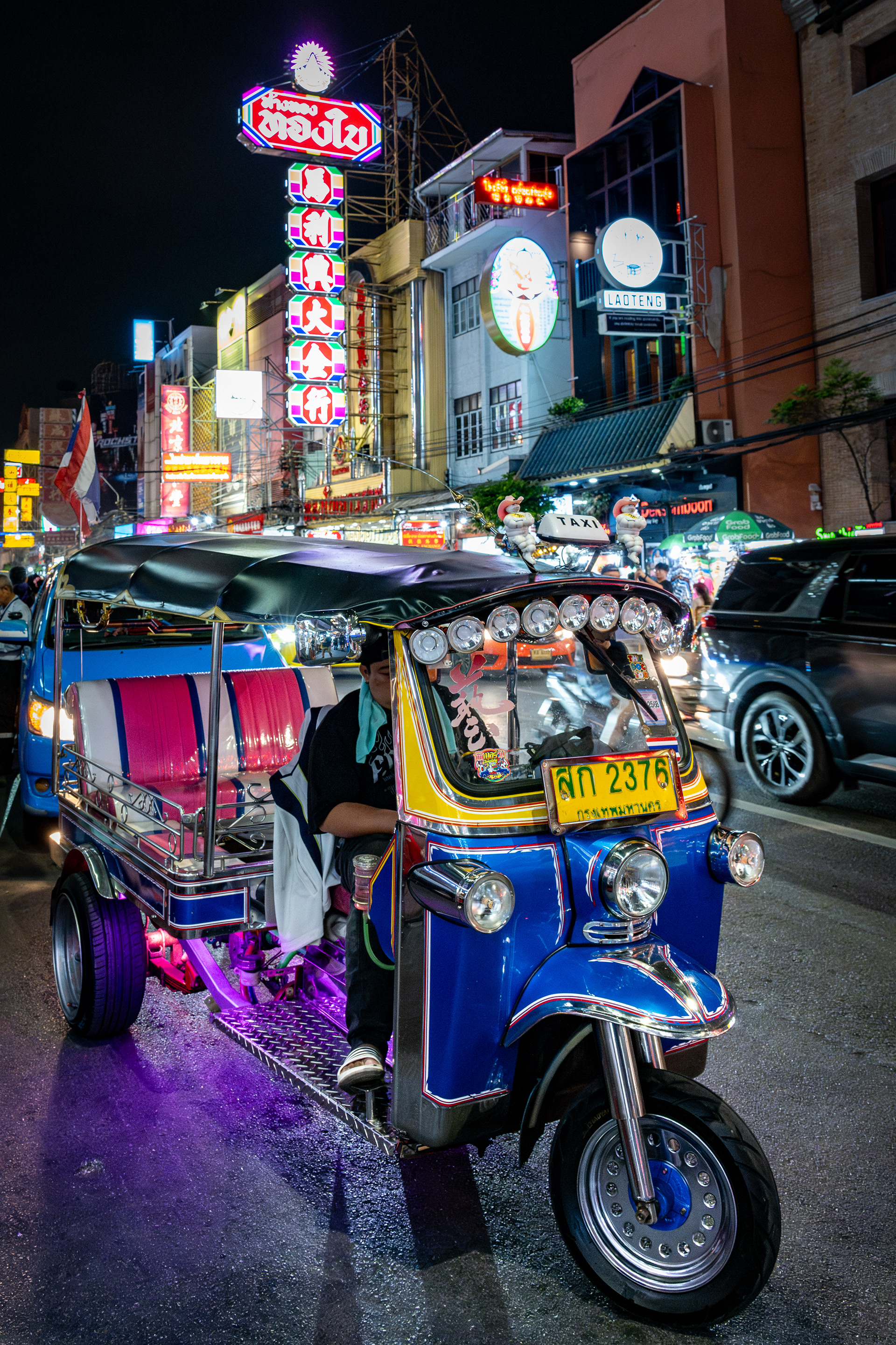 Un tuk tuk sur stéroïdes