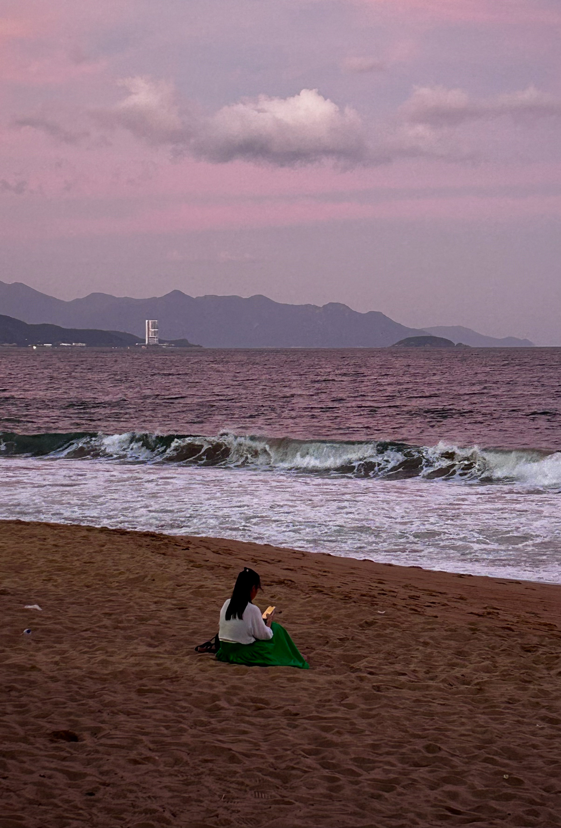 Vue du boardwalk de Nha Trang (prise sur Iphone 14)