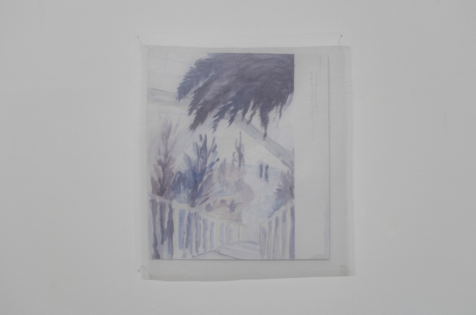 259x260mm oil.mica.gesso.pencil.silverleaf.organdy
