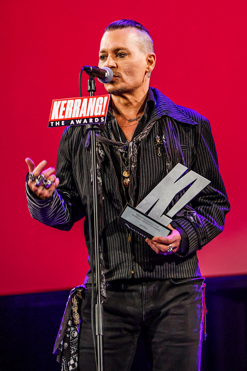 Johnny Depp - Kerrang! Awards