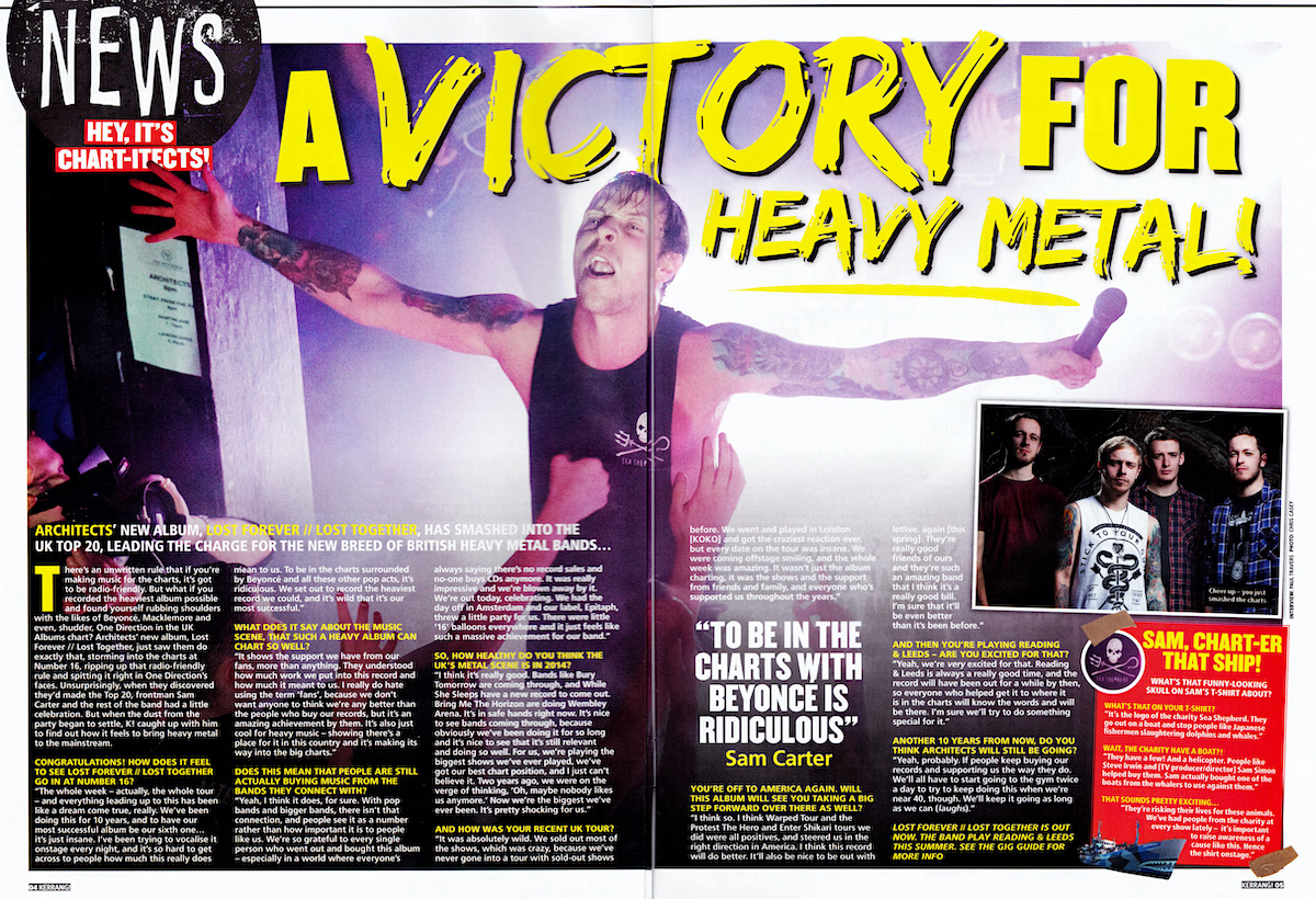 Architects - Kerrang! Feature - 2014