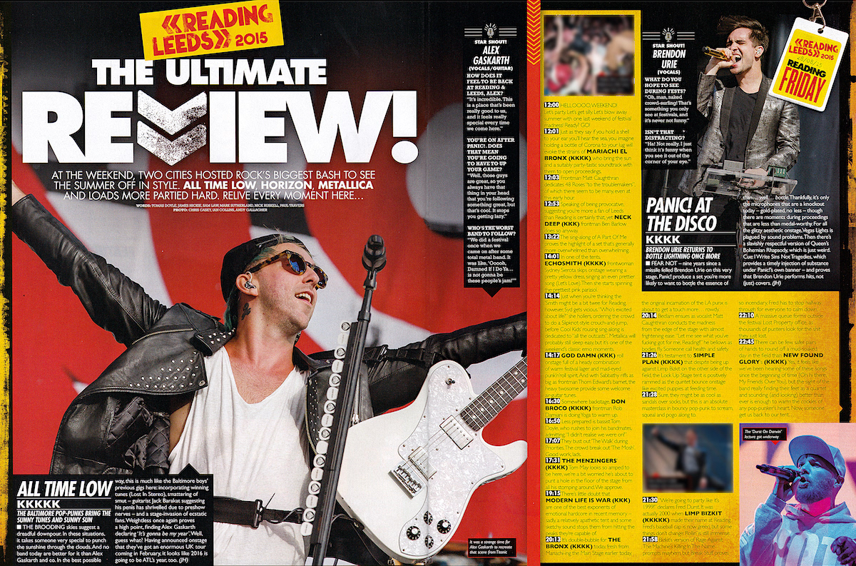 All Time Low - Kerrang! Live Review - 2015