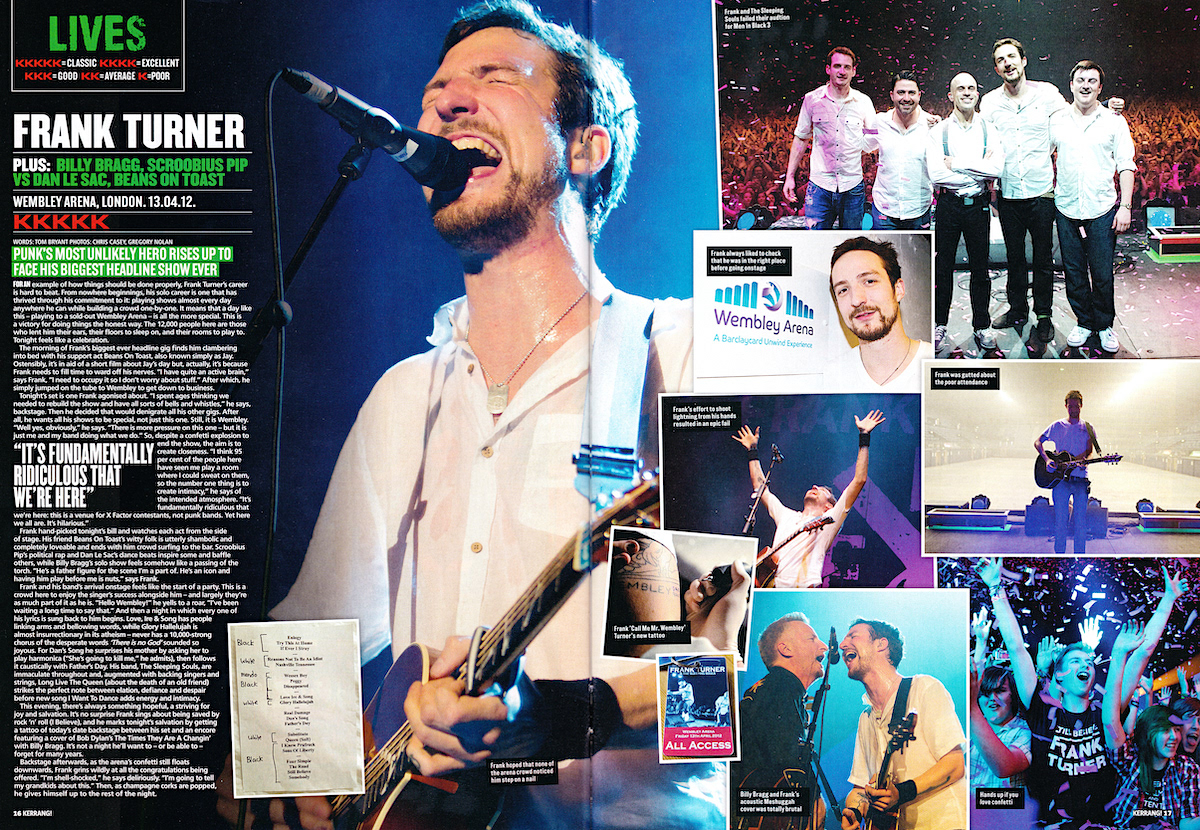Frank Turner - Kerrang! Live Review - 2012