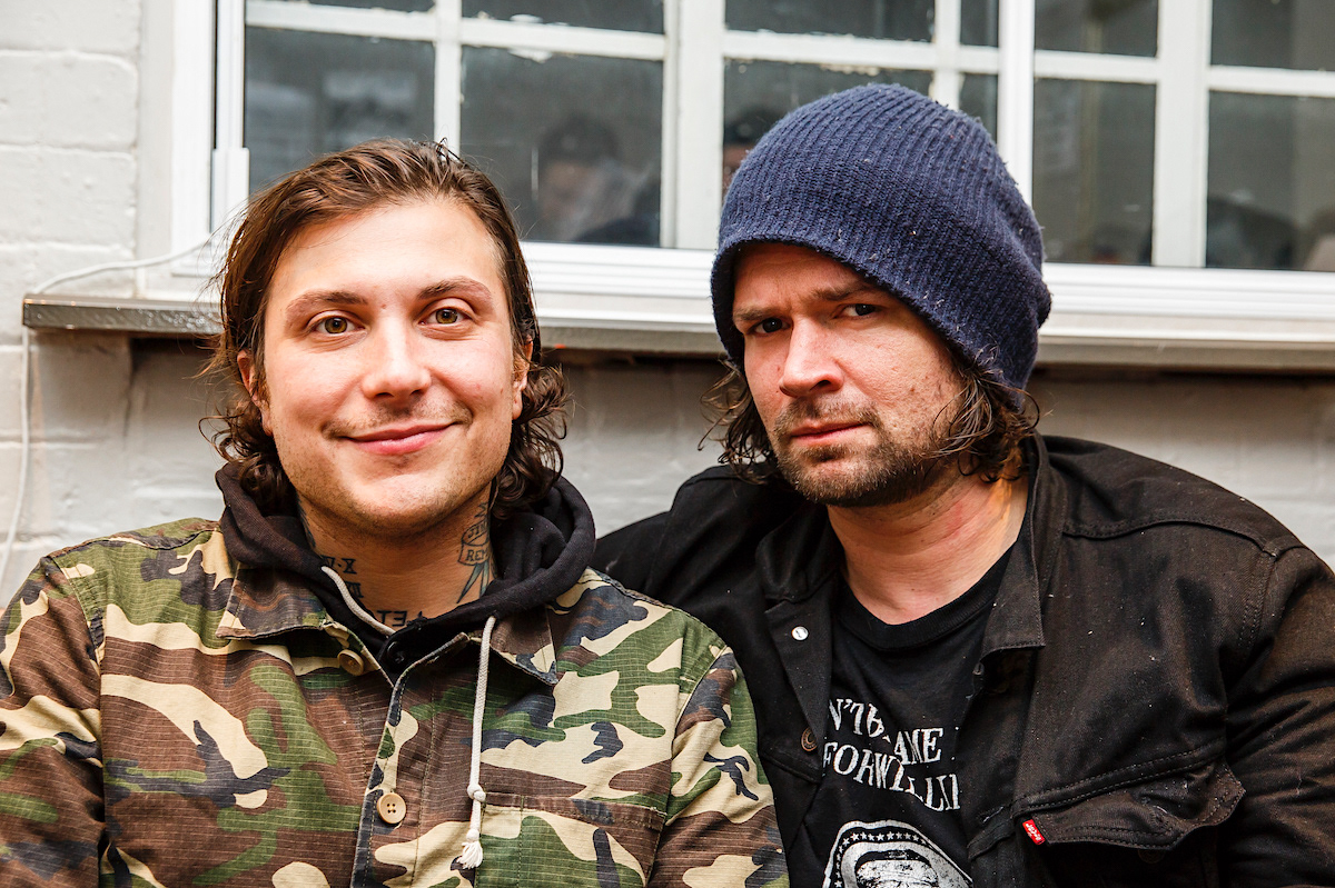 Frank Iero / Taking Back Sunday - Backstage
